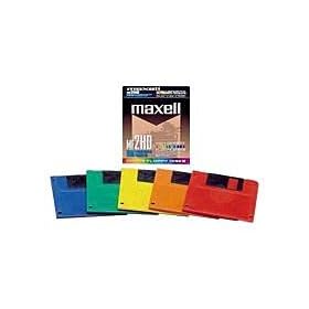 Maxell 10 Black Discs 3.5" Ds Hd 144Tp1