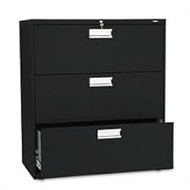 Big Sale Best Cheap Deals HON 683LP 600 Series 36-Inch by 19-1/4-Inch 3-Drawer Lateral File, Black