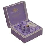 Quelques Fleurs by Houbigant for Women 1.0 oz Parfum Classic Flacon + Hand Blown Lead Crystal Parfum Bottle and Stopper - Limited Numbered Edition