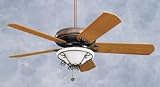 Emerson Ceiling Fans CF4500BC Crown Fan - Copper Uplight 50 w B52MO Blades and LK31BC Light