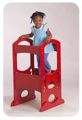Childrens Toyshop  Toys : Little Partners Red Learning Tower