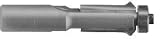 2426 CARBIDE-TIP V-GR00VE FLUSH TRIM 2 FLUTE ROUTER BIT W/BEARING 1/2 DIA X 1 CL X 1/2 SHANK