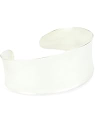 Argento Vivo Organic Concave Medium Cuff Bracelet