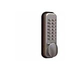 Securikey Digital Door Lock with Fail-safe and 4000 Possible Combinations Ref DXLOCKITHB-C