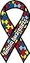 Large Autism Awareness Magnet 4"x 8"