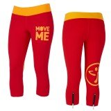 Zumba® WEAR DANCE MOVE ME LEGGINGS Capris - RED - SIZE X-Large - NEW