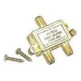 Belkin 2ft Two Way Splitter 3 - 750hm F Connectors