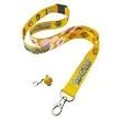 Tamagotchi Gotchi Gear: Memetchi Lanyard (Yellow/Orange)