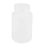 uxcell　試薬ボトル　スクリューカバー　液体貯蔵　化学薬品用　プラスチック　150ml
