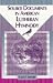 Book Source Documents in American Lutheran Hymnody