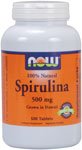 Spirulina by NOW Foods - Natural Foods (3g - 500 Tablets)