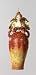 Large Lady Angel Urn With Grapes Christmas Ornament