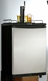 Danby 1/2 Keg beer keg cooler, Designed for Outdoor Use - Model DKC646BLS Silhouette Beer Keg Cooler