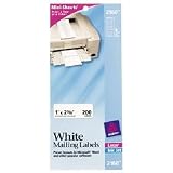 Avery(R) Laser Address Labels, 1in. x 2 5/8in., Pack Of 200
