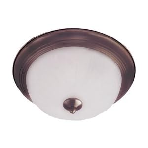 Casual 3-Light Flush Mount - Country Stone by 