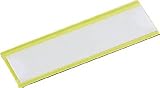 TRUSCO マグネット式見出しプレート 40X80 黄 10枚入 MGP40X80Y