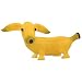 Banana Dachshund Figurine by Home Grown