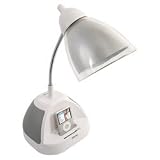 iHome Desk Lamp with iPod/MP3 Dock, Silver