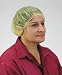 Industrial Grade 1TTV3 Bouffant, Polypropylene, 21 In, PK 100
