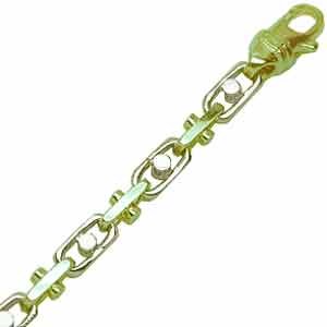 Two Tone Gorgeous Bullet Men's Bracelet