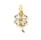 14kt Gold Irish 4-Leaf Clover Luck Charm