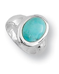 Boma Oval Turquoise Ring