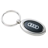 Audi Logo Spinner Key Chain, Key Ring by Audi