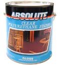 ABSOLUTE 60005 GLOSS POLYURETHANE WOOD FINISH SIZE:5 GALLONS.