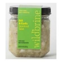 Wildbrine dill&garlic sauerkraut salad 18oz nogmo (858159002112)