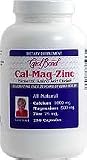 Carol Bond's Calcium Magnesium & Zinc,(helps to Make Strong Teeth and Bones and Helps with Healing & Is a Natural Tranquilizer) 250 Capsules