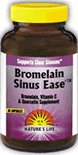 Bromelain Sinus Ease - Vegetarian - 30 - Veg/Cap