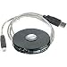 Vivanco USB 2.0 HUB Alu mit 4 USB Ports
