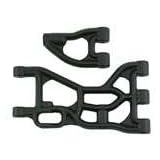 RPM 82252 Rear Upper Lower A-Arms Black HPI 5B 5T Black by RPM
