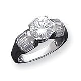 Sterling Silver CZ (Cubic Zirconia) Ring