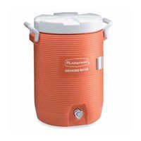 Rubbermaid Home 5Gal Orange Commercial Water Cooler 1685-01-11