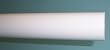 2 inch Wood Smooth Drapery Rod, White - 8' long [CAPITOL CITY LUMBER]