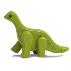 Childrens Toyshop  Toys : Wooden Brachiosaurus Dinosaur (baby)