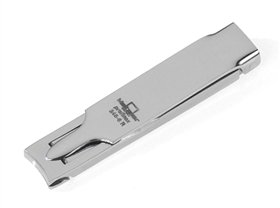 Best Price Extra Flat Folded PROFINOX High Polished Nail Clippers by Malteser. Made in Germany, Solingen