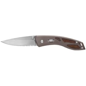 Gerber 30-000167 Statesman FAST Drop Point Knife, Combo Edge
