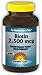 pantothenic acid - Biotin 100 Caps 2500 mcg ( For Healthy Hair & Skin )( biotin deficiency, carboxylase, carboxylase deficiency, injury syndrome, biotinidase deficiency, inherited biotinidase deficiency, nutritional disorder, severe dermatitis, loss of hair, lack of muscular coordination, avidin, propionyl coenzyme A carboxylase, propionyl CoA carboxylase, PCC, pyruvate carboxylase, acidosis, hypoglycemia, hyperammonemia, coma, seborrheic dermatitis, fungal infections. ) By Nature's Life