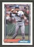 1992 Topps Regular #634 Manuel Lee, Toronto Blue Jays Baseball Card