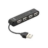 Trust EasyConnect 4 Port USB2 Mini Hub HU-4440p - hub - 4 ports