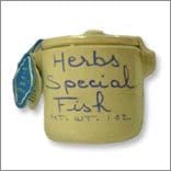 Herbs for Fish in a Crock