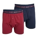 West Ham United 2 Pack Boxers - Claret/ Navy