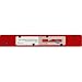 Mini Strip Magnet Board - Red by Three By Three Seattle