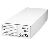 Storage File For Checks, Hinged Lid, 9x24x3 1/2, White Category: Filing Boxes 210a8%2B1R5jL. SL160 Storage File For Checks, Hinged Lid, 9x24x3 1/2, White Category: Filing Boxes