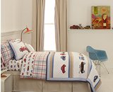 Whistle & Wink - Twin Size Bedskirt - Khaki