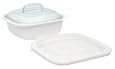 CorningWare SimplyLite 1-1/2-Quart Casserole with Glass and Plastic Lids
