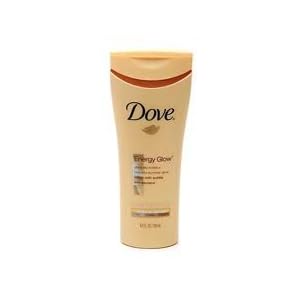 Dove Energy Glow Beauty Body Lotion with Subtle Self Tanners for Medium to Dark Skin Tones 8.5 Oz