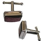 Sterling Silver Cufflinks Pair Gemstone Men Gift Sets Indian Style